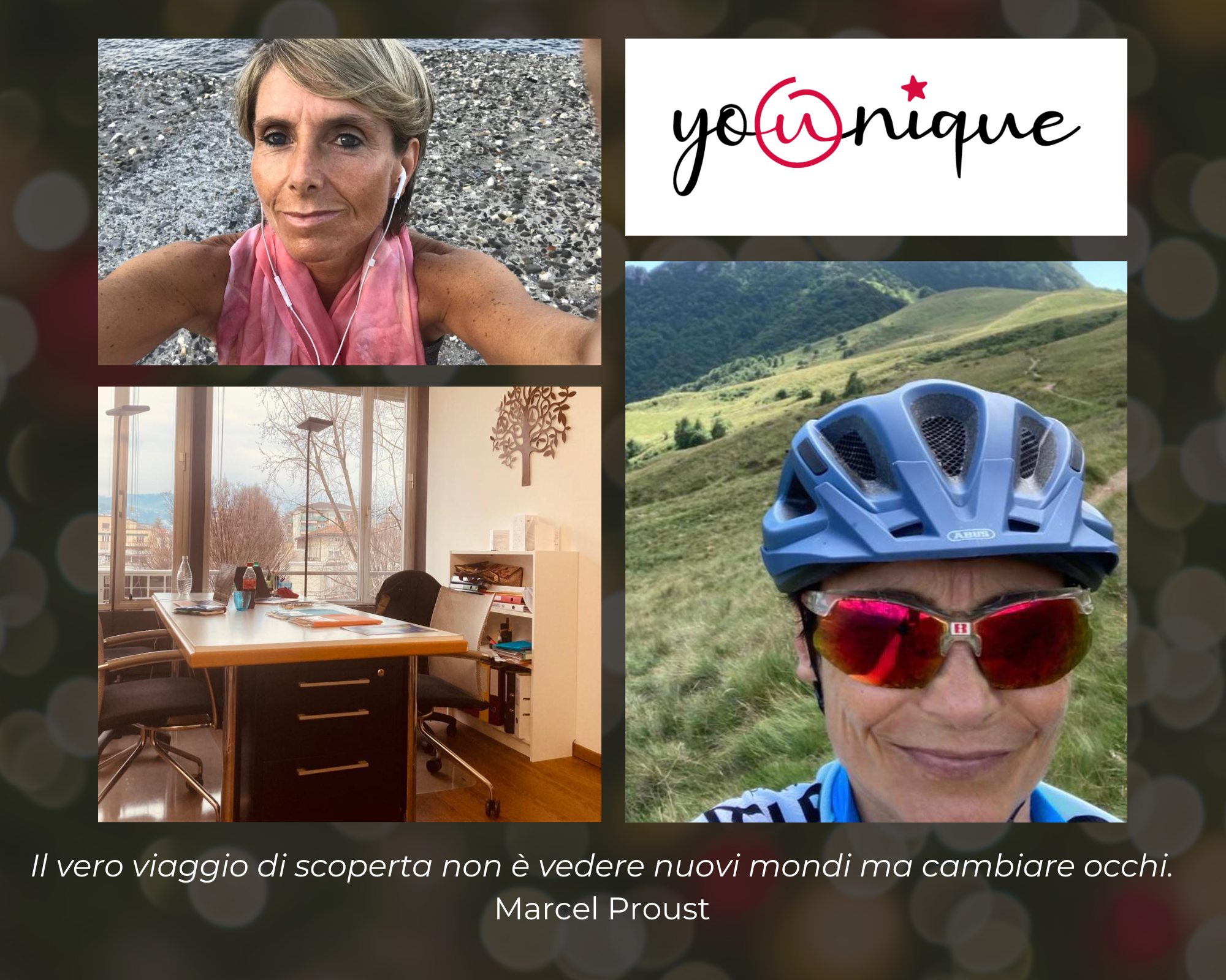 Younique Il vero viaggio di scoperta non è vedere nuovi mondi ma cambiare occhi. Marcel Proust